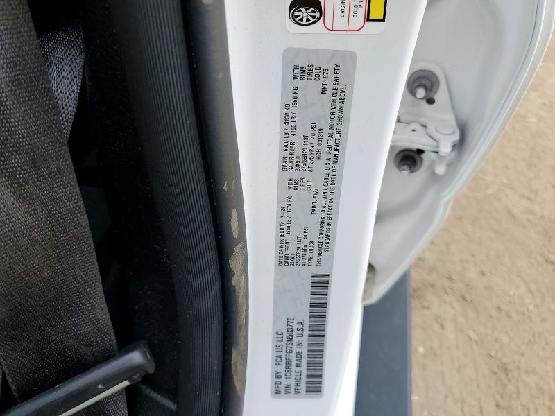 2025 Ram 1500 მანქანა იყიდება აუქციონზე, vin: 1C6RRFFG7SN503770, აუქციონის ნომერი: 49463606