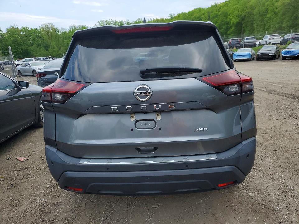 49148326 :رقم المزاد ، 5N1AT3AB0MC685694 vin ، 2021 Nissan Rogue مزاد بيع