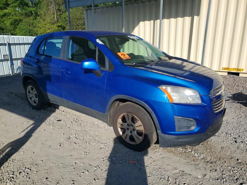 Aukcja sprzedaży 2016 Chevrolet Trax, vin: KL7CJKSB5GB708504, numer aukcji: 48502706