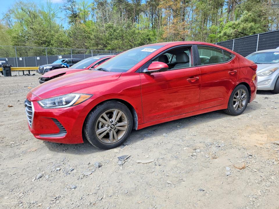 49095096 :رقم المزاد ، 5NPD84LFXHH075949 vin ، 2017 Hyundai Elantra مزاد بيع