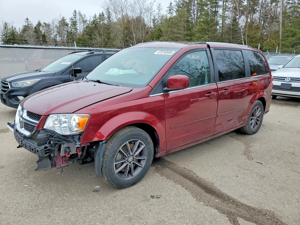 2017 Dodge Grand Caravan მანქანა იყიდება აუქციონზე, vin: 2C4RDGBG1HR848887, აუქციონის ნომერი: 47018566