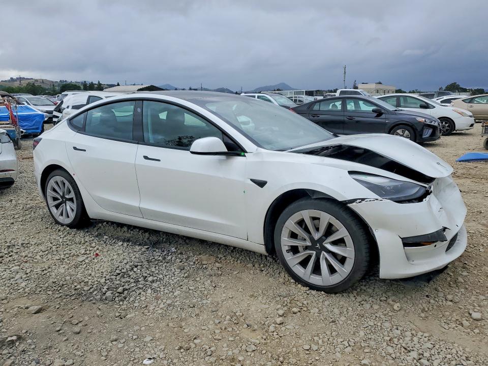 Продажа на аукционе авто 2021 Tesla Model 3, vin: 5YJ3E1EA4MF998439, номер лота: 48191816