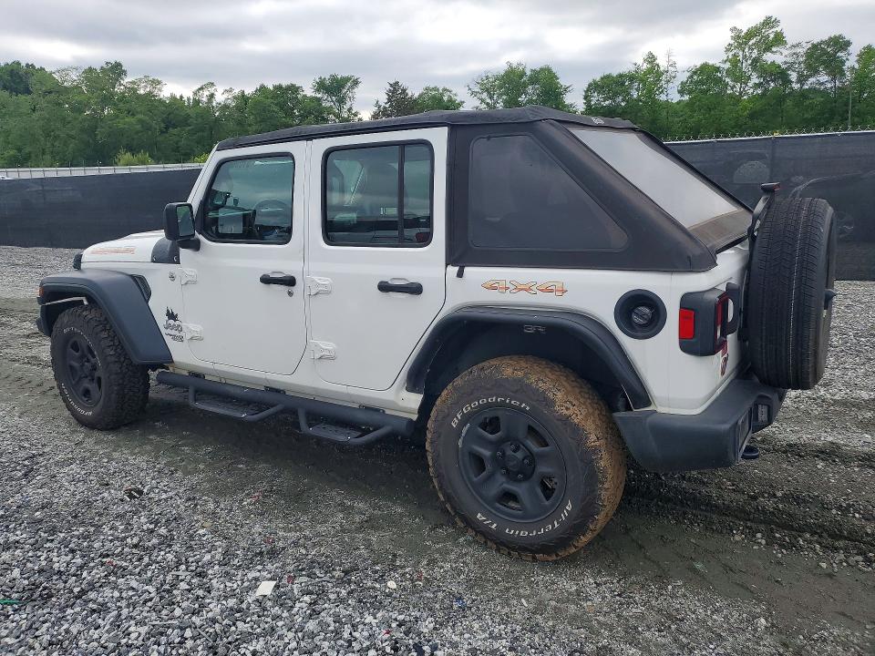 Aukcja sprzedaży 2018 Jeep Wrangler Unlimited, vin: 1C4HJXDG1JW151587, numer aukcji: 51650866