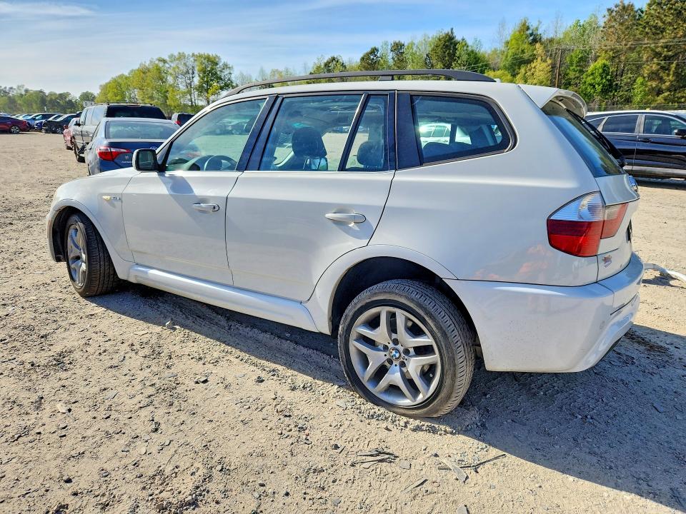 2007 Bmw X3 მანქანა იყიდება აუქციონზე, vin: WBXPC93417WF21508, აუქციონის ნომერი: 49363496