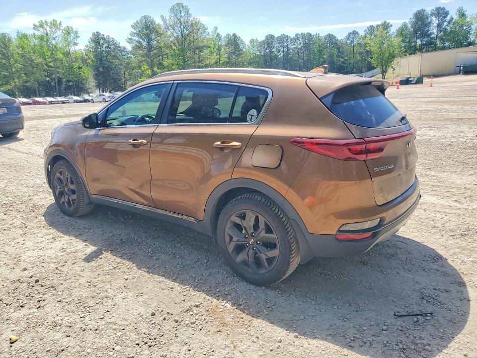 2020 Kia Sportage მანქანა იყიდება აუქციონზე, vin: KNDP63AC3L7684187, აუქციონის ნომერი: 50371416