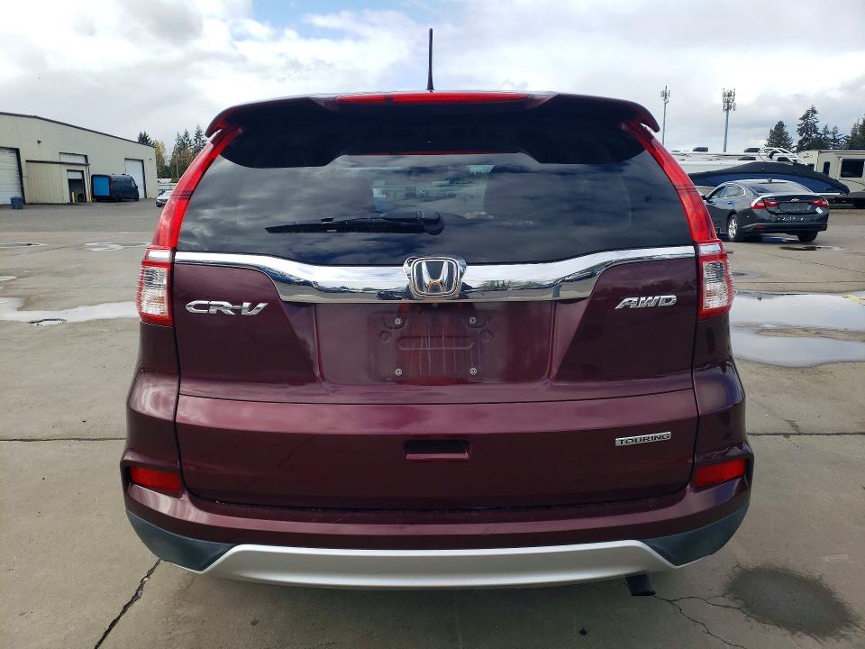 2015 Honda Cr-v მანქანა იყიდება აუქციონზე, vin: 5J6RM4H93FL075153, აუქციონის ნომერი: 49512296