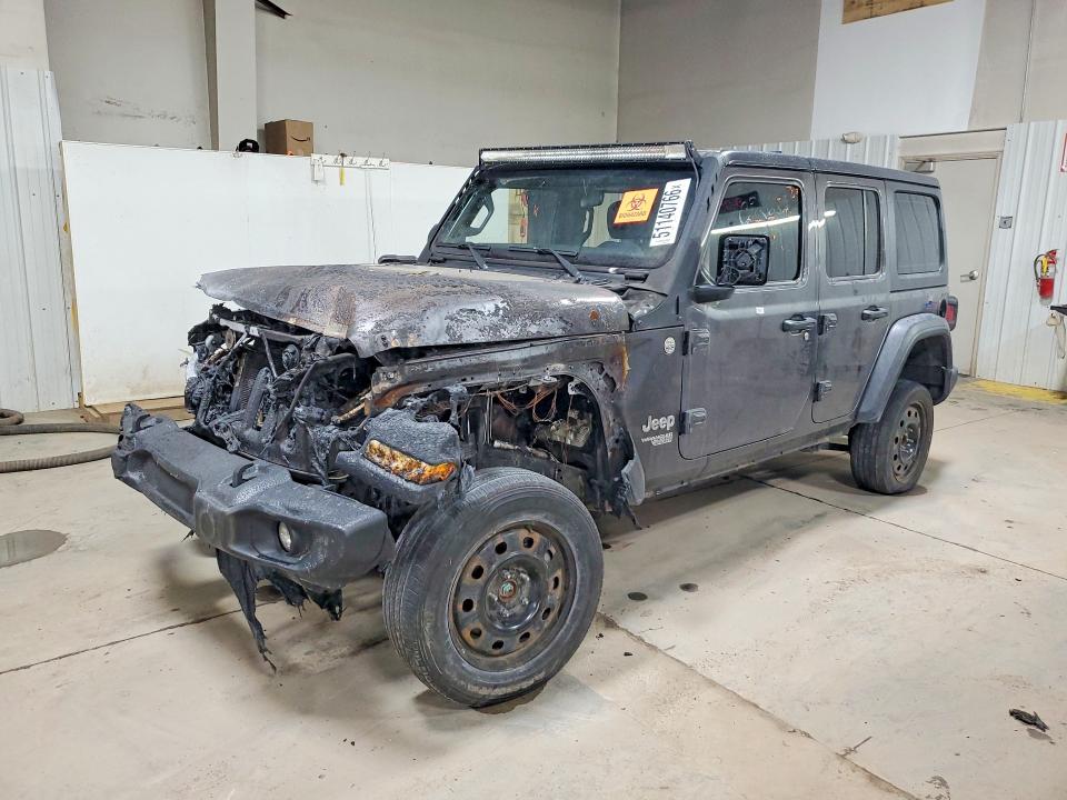 Продажа на аукционе авто 2018 Jeep Wrangler Unlimited, vin: 1C4HJXDGXJW210930, номер лота: 51140766