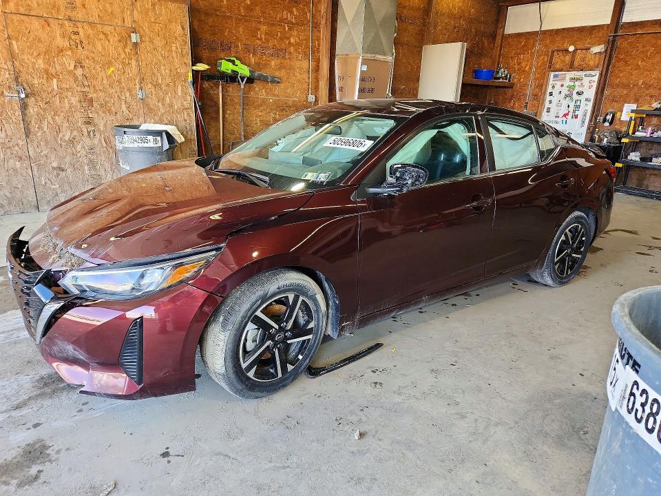 Продажа на аукционе авто 2025 Nissan Sentra, vin: 3N1AB8CV3SY388874, номер лота: 50596806