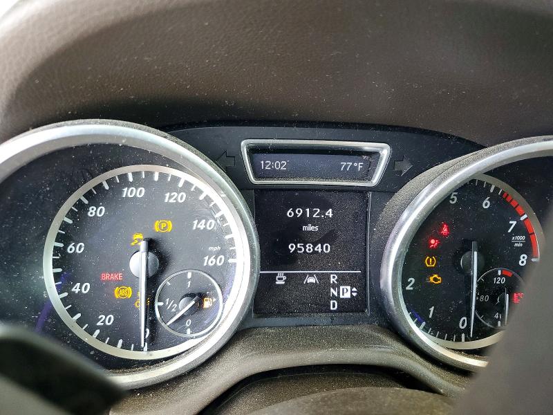 2012 Mercedes-benz Ml მანქანა იყიდება აუქციონზე, vin: 4JGDA5HB2CA009150, აუქციონის ნომერი: 49809536