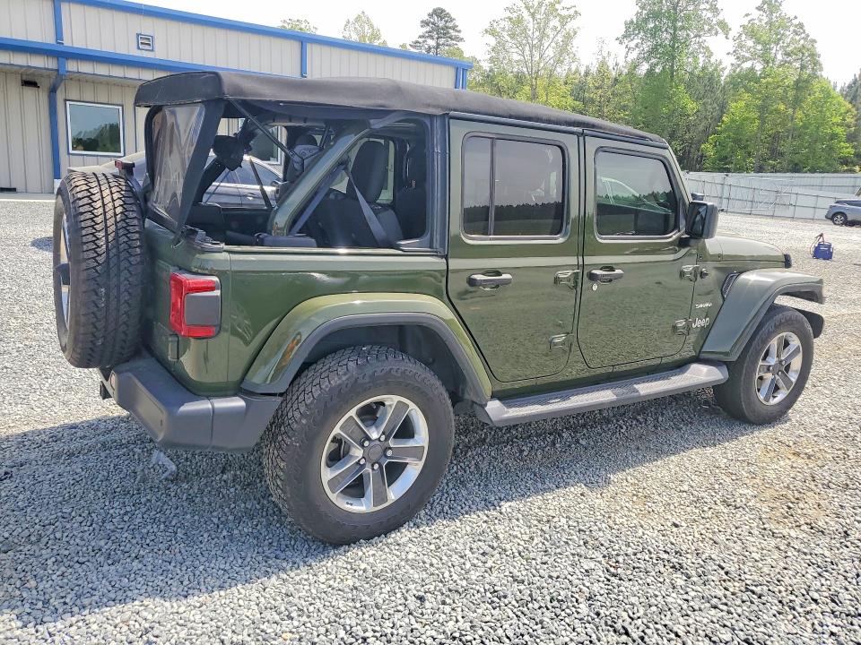 Продажа на аукционе авто 2021 Jeep Wrangler Unlimited, vin: 1C4HJXEG7MW508726, номер лота: 49869586