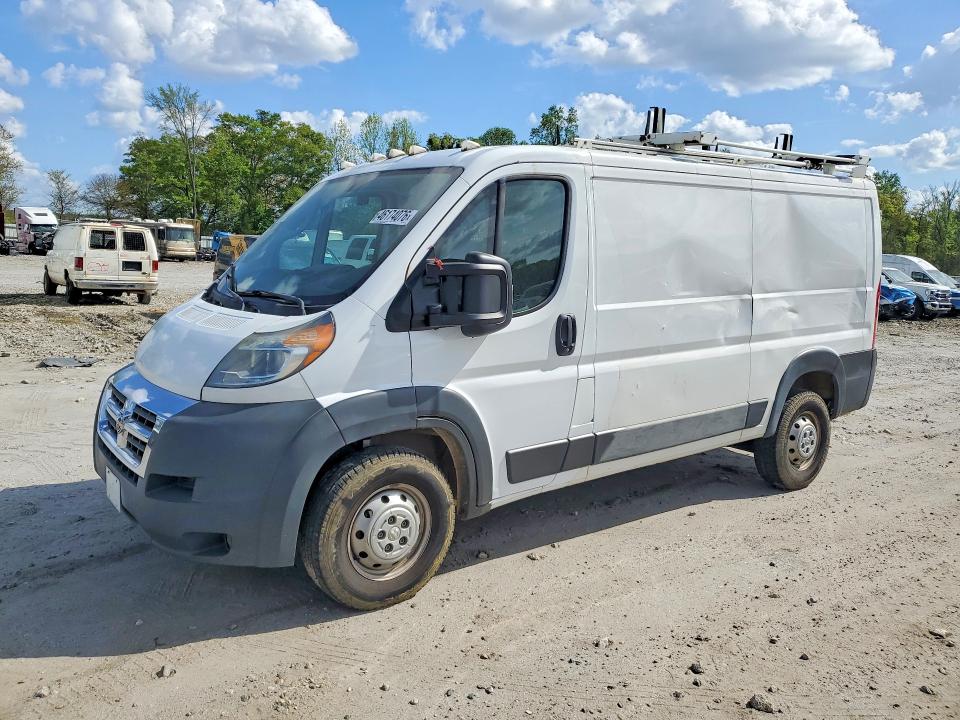 46174076 :رقم المزاد ، 3C6TRVAG1HE544027 vin ، 2017 Ram Promaster 1500 مزاد بيع