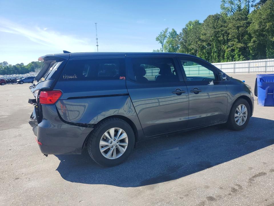 51458296 :رقم المزاد ، KNDMB5C19H6306362 vin ، 2017 Kia Sedona مزاد بيع