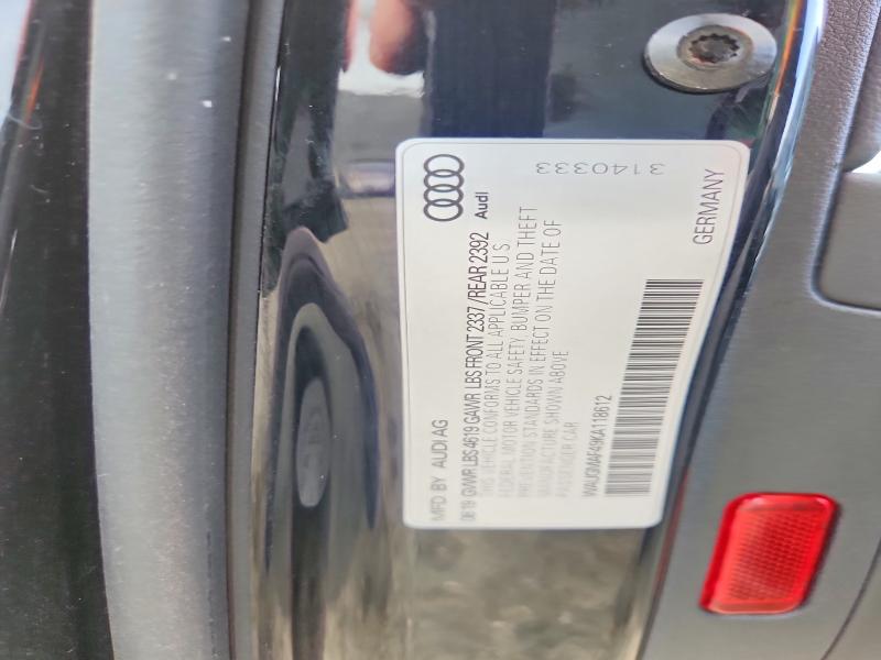 Продажа на аукционе авто 2019 Audi A4, vin: WAUGMAF49KA118612, номер лота: 49565436