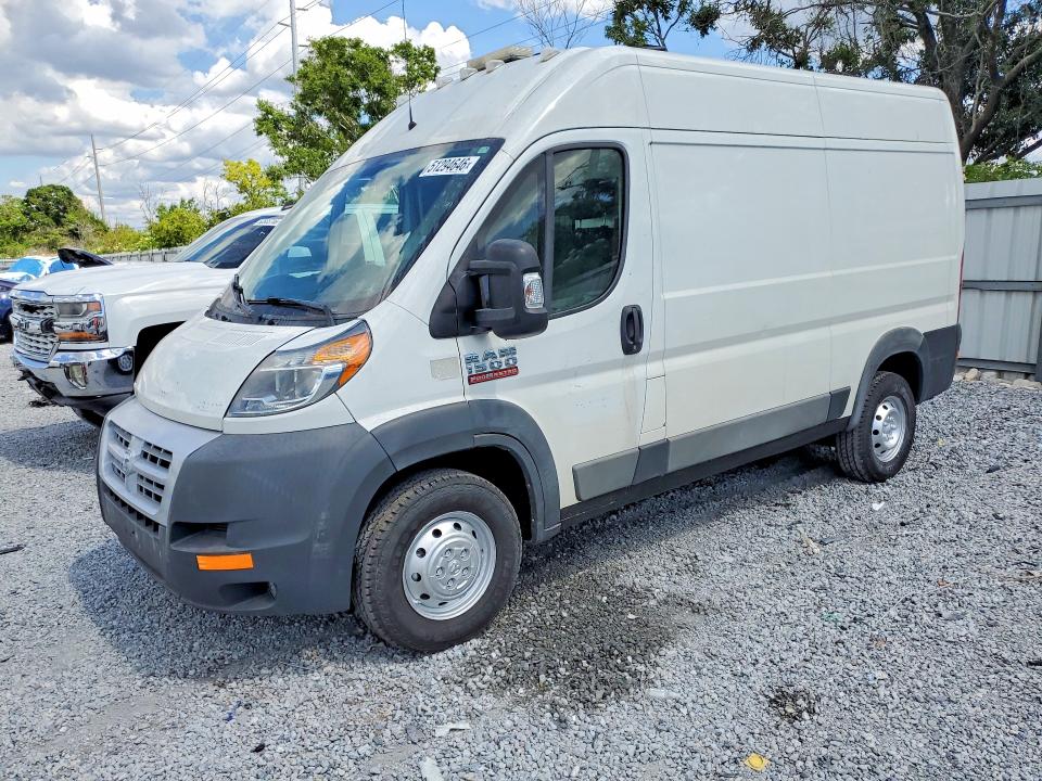 51294646 :رقم المزاد ، 3C6TRVBG6GE109789 vin ، 2016 Ram Promaster 1500 مزاد بيع