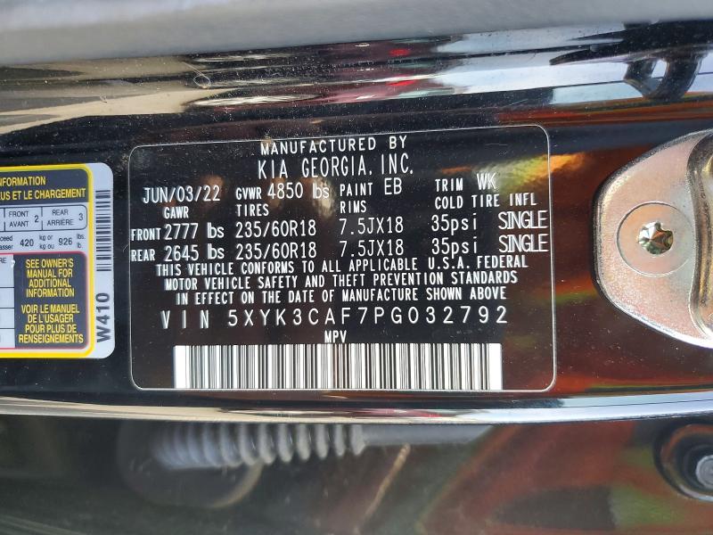 Продаж на аукціоні авто 2023 Kia Sportage, vin: 5XYK3CAF7PG032792, номер лоту: 50134396