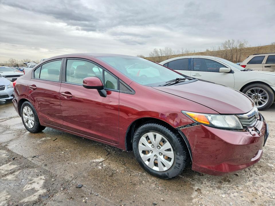 Aukcja sprzedaży 2012 Honda Civic, vin: 2HGFB2F57CH536545, numer aukcji: 48453836