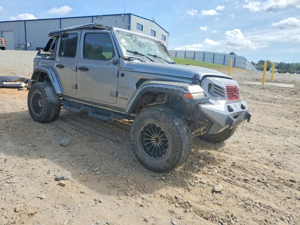 47706826 :رقم المزاد ، 1C4HJXEG3JW154795 vin ، 2018 Jeep Wrangler Unlimited مزاد بيع