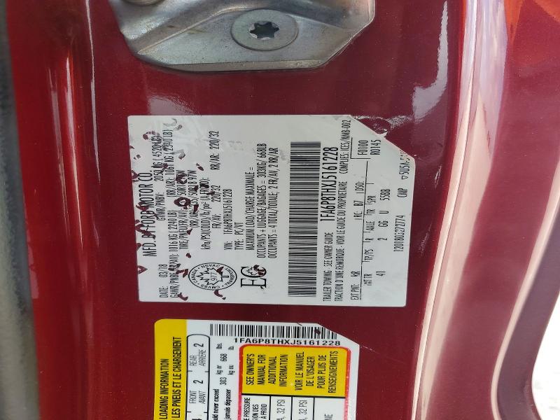 Продаж на аукціоні авто 2018 Ford Mustang, vin: 1FA6P8THXJ5161228, номер лоту: 50172066