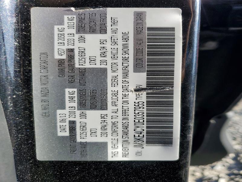 2014 Mazda Cx-5 მანქანა იყიდება აუქციონზე, vin: JM3KE4CY0E0357955, აუქციონის ნომერი: 49454296