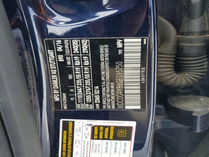 Продажа на аукционе авто 2016 Mercedes-benz Glc, vin: WDC0G4KB6GF095750, номер лота: 49363756