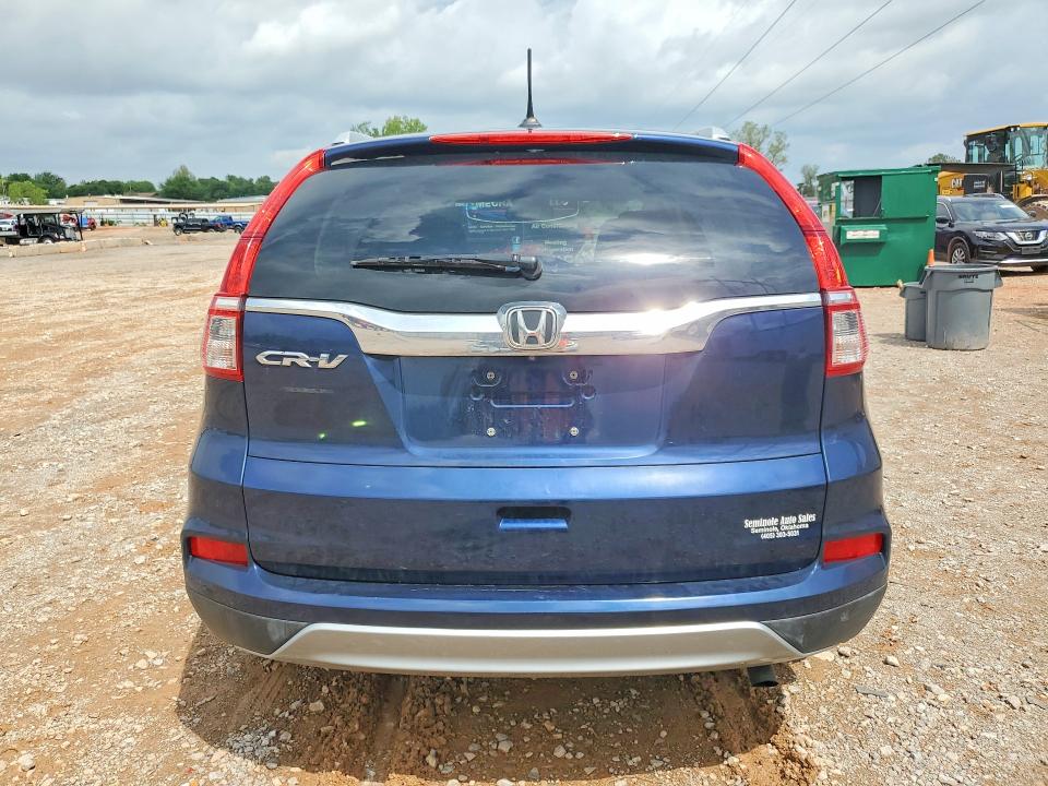 50101426 :رقم المزاد ، 2HKRM3H77FH555375 vin ، 2015 Honda Cr-v مزاد بيع