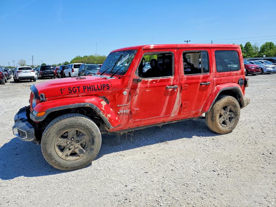 Продажа на аукционе авто 2018 Jeep Wrangler Unlimited, vin: 1C4HJXEN9JW192014, номер лота: 48912896