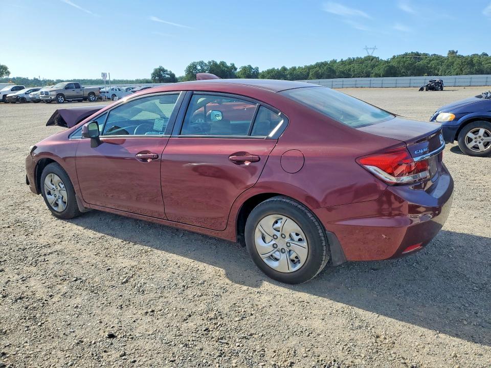 Продажа на аукционе авто 2013 Honda Civic, vin: 2HGFB2F57DH563875, номер лота: 51035346