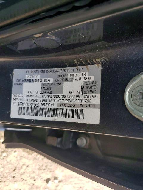 Продаж на аукціоні авто 2015 Mazda 3, vin: 3MZBM1U79FM218452, номер лоту: 51509396
