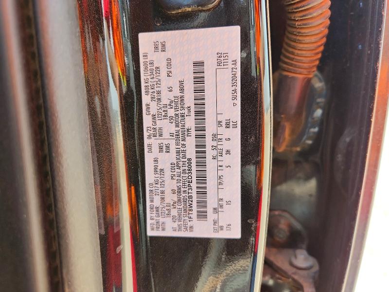 Продаж на аукціоні авто 2023 Ford F250, vin: 1FT8W2BT3PED38008, номер лоту: 51140456