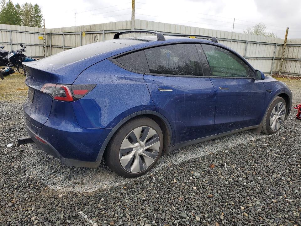Продаж на аукціоні авто 2021 Tesla Model Y, vin: 5YJYGAEEXMF214039, номер лоту: 51646846