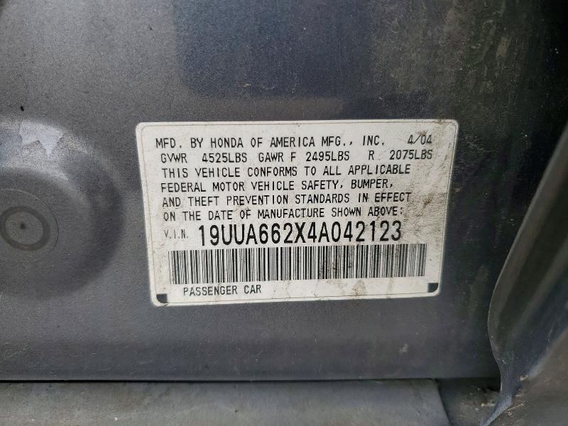 Продажа на аукционе авто 2004 Acura Tl, vin: 19UUA662X4A042123, номер лота: 47923206