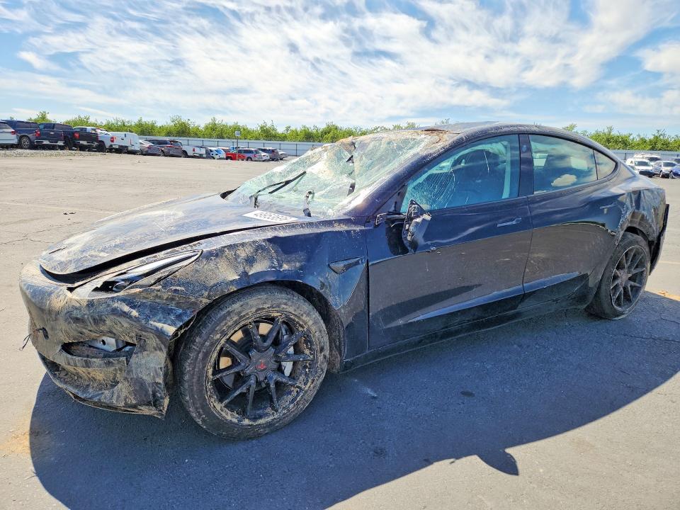 2023 Tesla Model 3 მანქანა იყიდება აუქციონზე, vin: 5YJ3E1EAXPF650245, აუქციონის ნომერი: 49953696