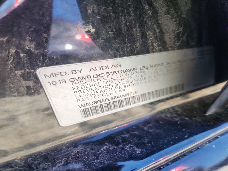 48659486 :رقم المزاد ، WAUBGAFL9EA068775 vin ، 2014 Audi S4 مزاد بيع