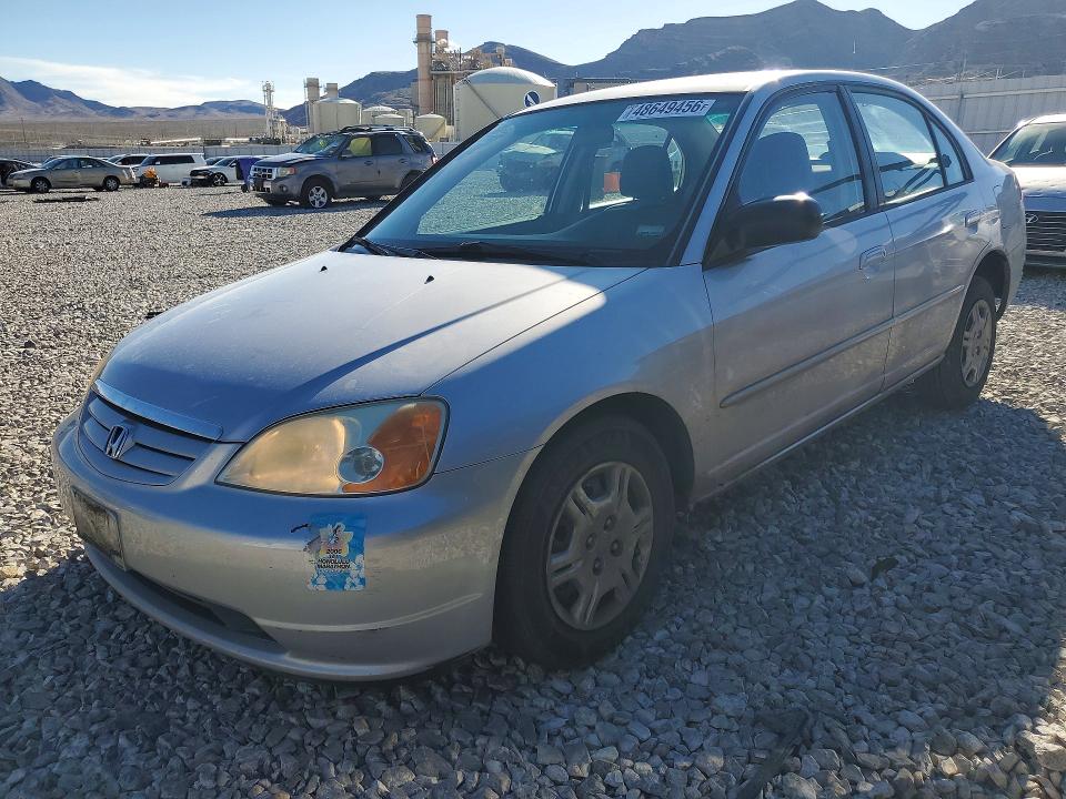 Продажа на аукционе авто 2002 Honda Civic, vin: 1HGES16552L072730, номер лота: 48649456