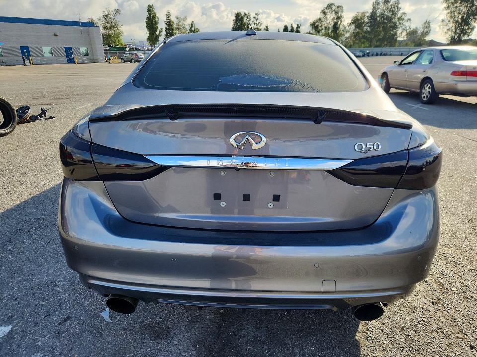 2021 Infiniti Q50 მანქანა იყიდება აუქციონზე, vin: JN1EV7BP7MM700867, აუქციონის ნომერი: 50367676