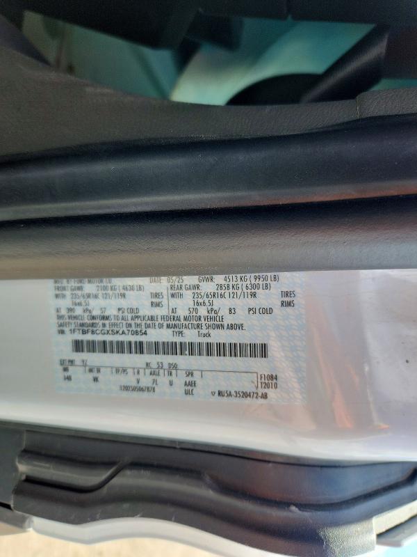 Продаж на аукціоні авто 2025 Ford Transit, vin: 1FTBF8CGXSKA70854, номер лоту: 51601256