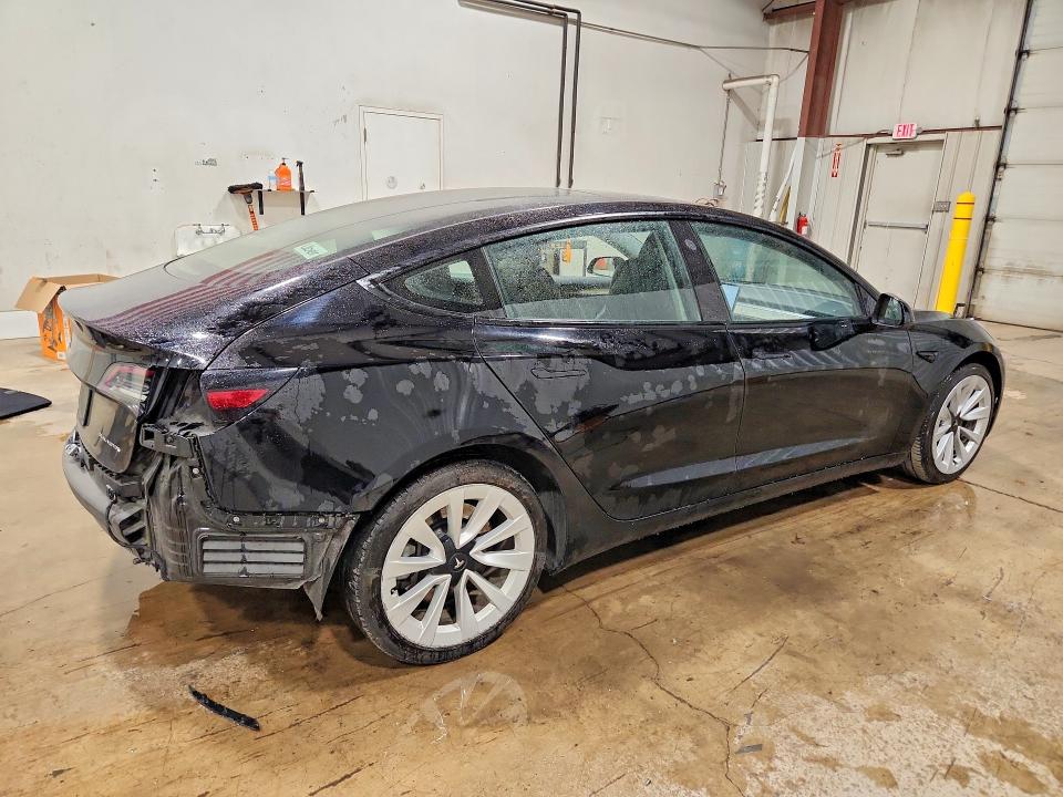 51487716 :رقم المزاد ، 5YJ3E1EB9NF290603 vin ، 2022 Tesla Model 3 مزاد بيع
