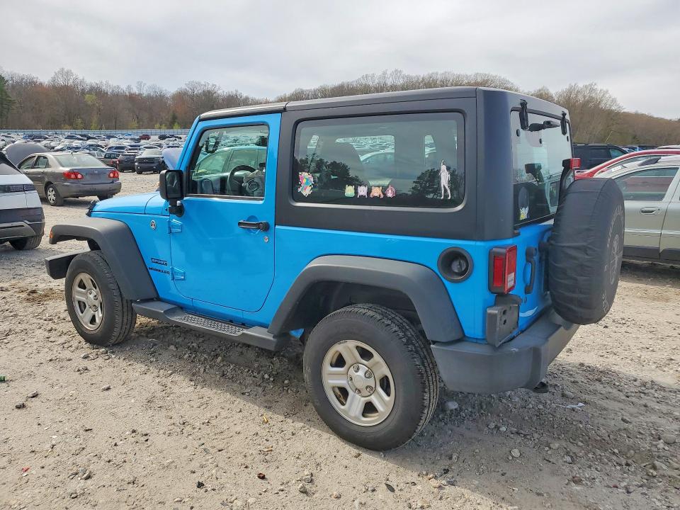 Продажа на аукционе авто 2017 Jeep Wrangler, vin: 1C4AJWAG9HL738065, номер лота: 49624466