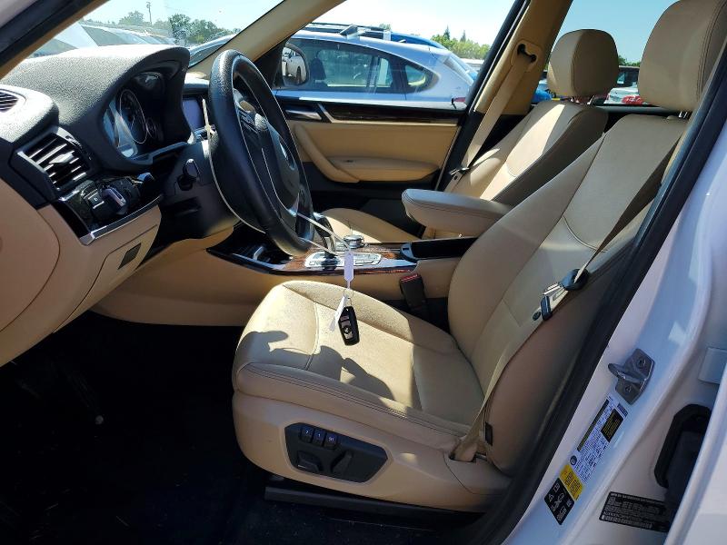 Продаж на аукціоні авто 2017 Bmw X3, vin: 5UXWX9C38H0T20225, номер лоту: 50813646