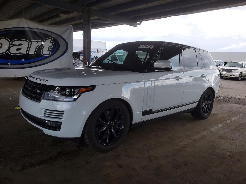49656776 :رقم المزاد ، SALGS2PFXGA315304 vin ، 2016 Land Rover Range Rover مزاد بيع