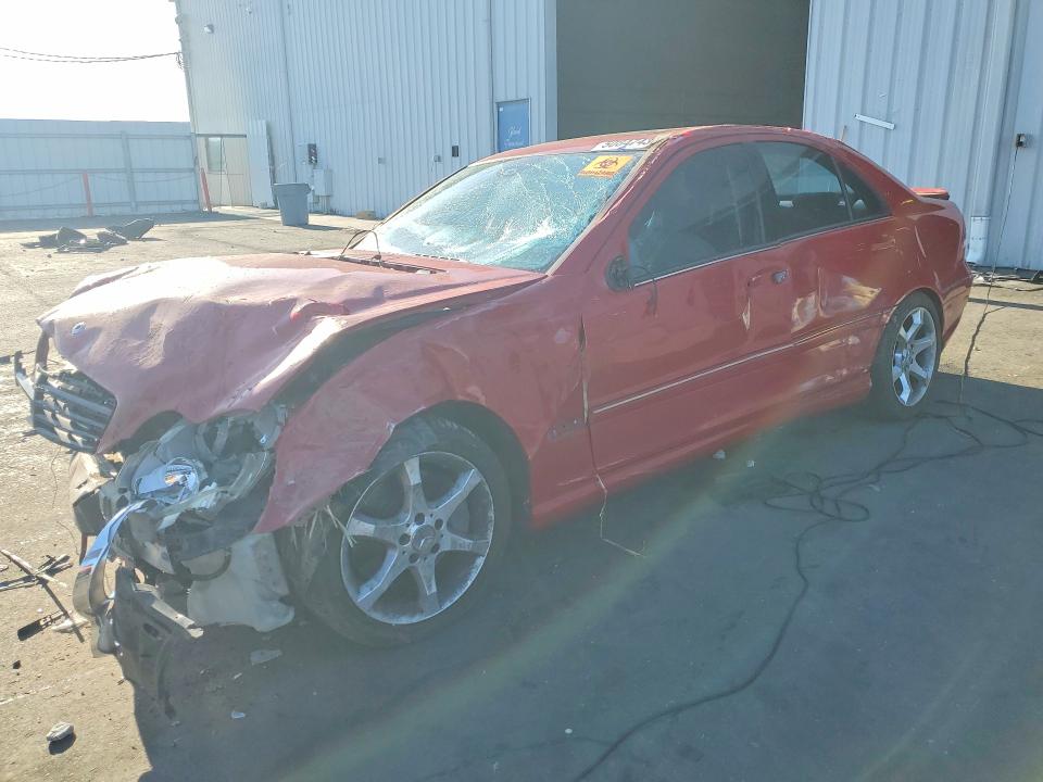 50847436 :رقم المزاد ، WDBRF52H67F923501 vin ، 2007 Mercedes-benz C مزاد بيع