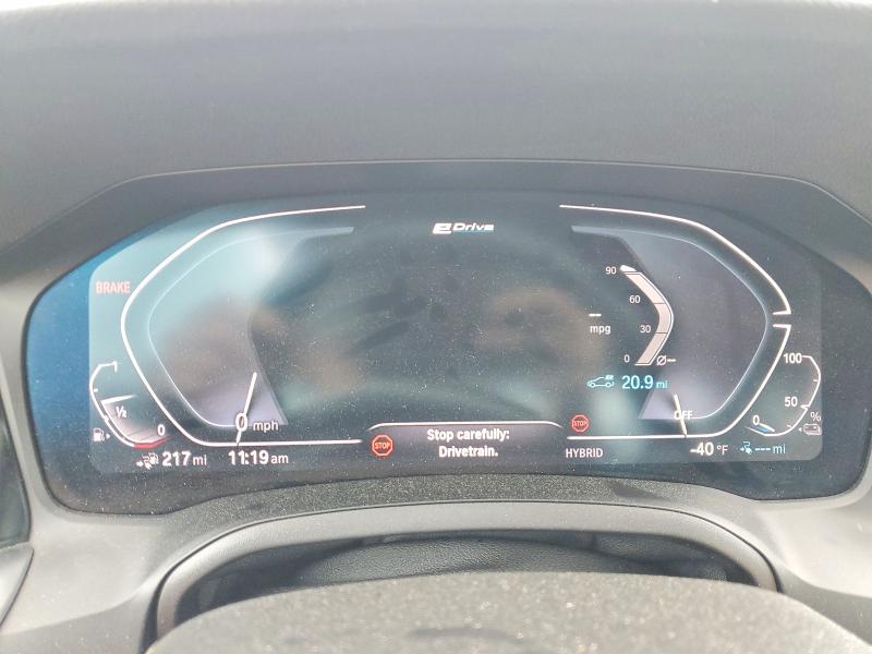 50197076 :رقم المزاد ، 3MW5P7J0XM8B52448 vin ، 2021 Bmw 330e مزاد بيع
