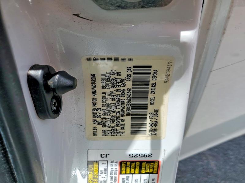Aukcja sprzedaży 2010 Toyota Corolla, vin: 1NXBU4EE8AZ240542, numer aukcji: 51703276