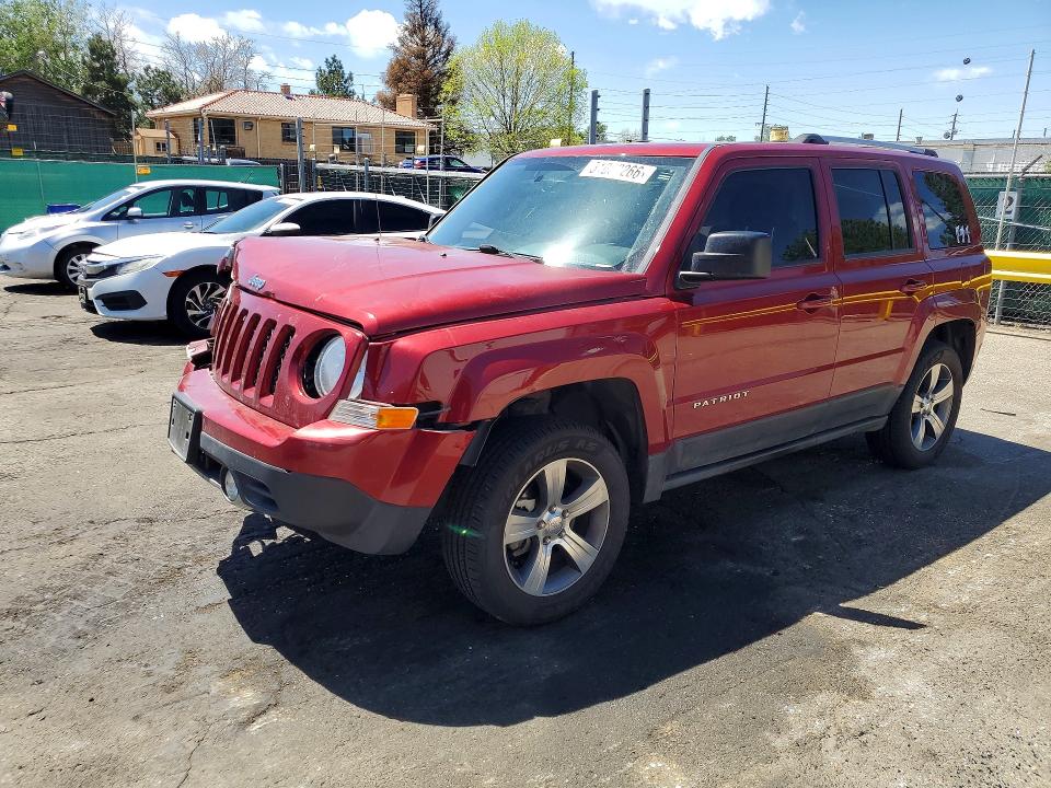 2016 Jeep Patriot მანქანა იყიდება აუქციონზე, vin: 1C4NJRFB1GD709202, აუქციონის ნომერი: 51083266