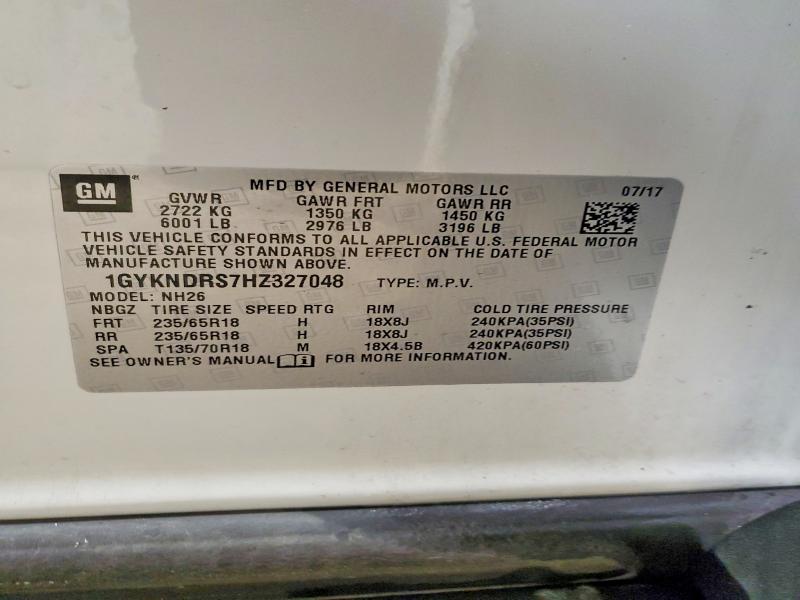 Продаж на аукціоні авто 2017 Cadillac Xt5, vin: 1GYKNDRS7HZ327048, номер лоту: 49269356