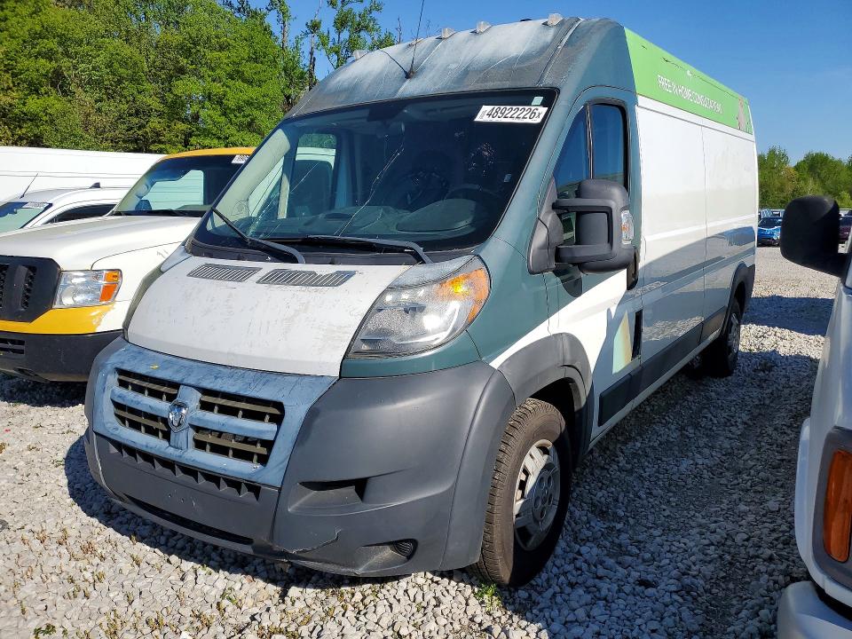 48922226 :رقم المزاد ، 3C6TRVDD7EE125712 vin ، 2014 Ram Promaster 2500 مزاد بيع