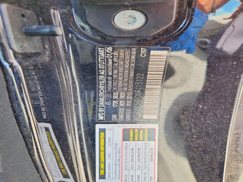 Aukcja sprzedaży 2006 Mercedes-benz Slk, vin: WDBWK54F06F115122, numer aukcji: 50460736