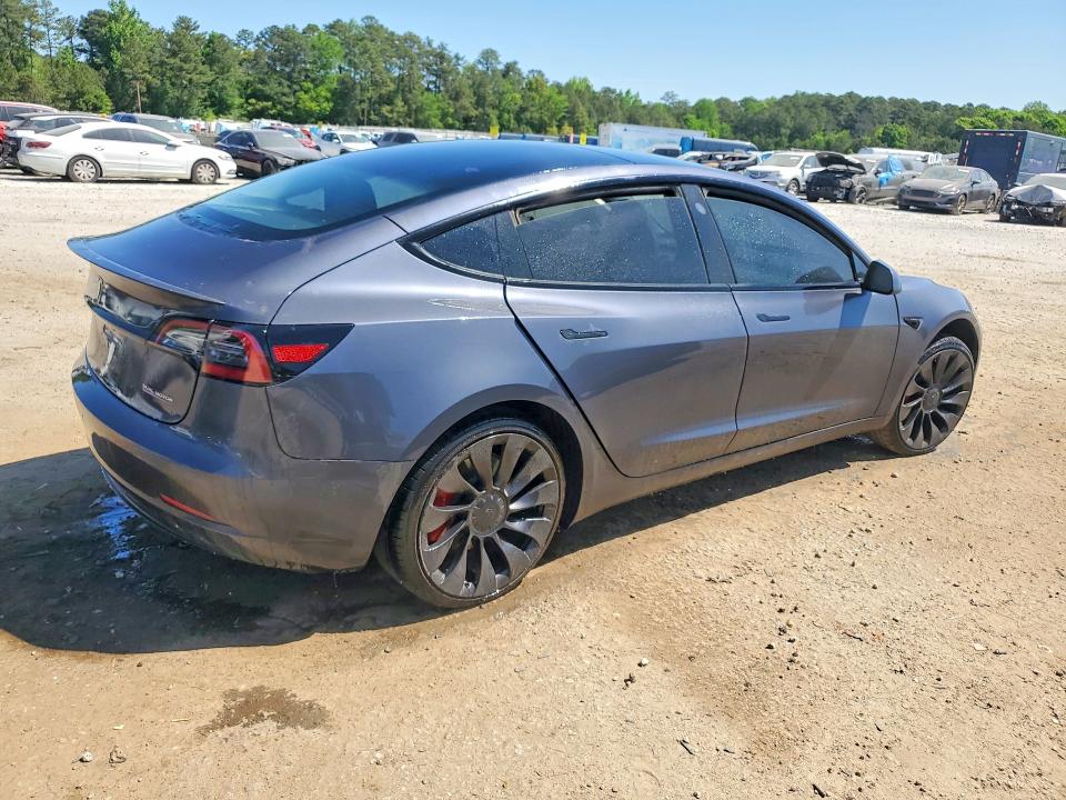 49711406 :رقم المزاد ، 5YJ3E1EC3PF709489 vin ، 2023 Tesla Model 3 مزاد بيع
