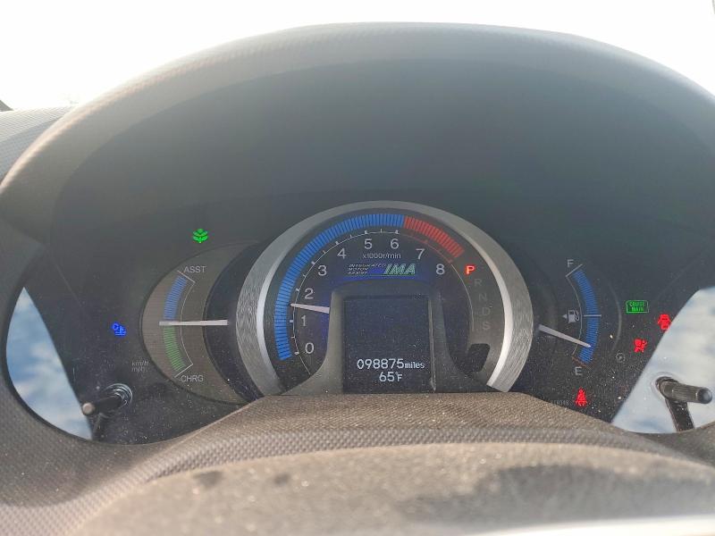 2011 Honda Insight მანქანა იყიდება აუქციონზე, vin: JHMZE2H7XBS001765, აუქციონის ნომერი: 51064456