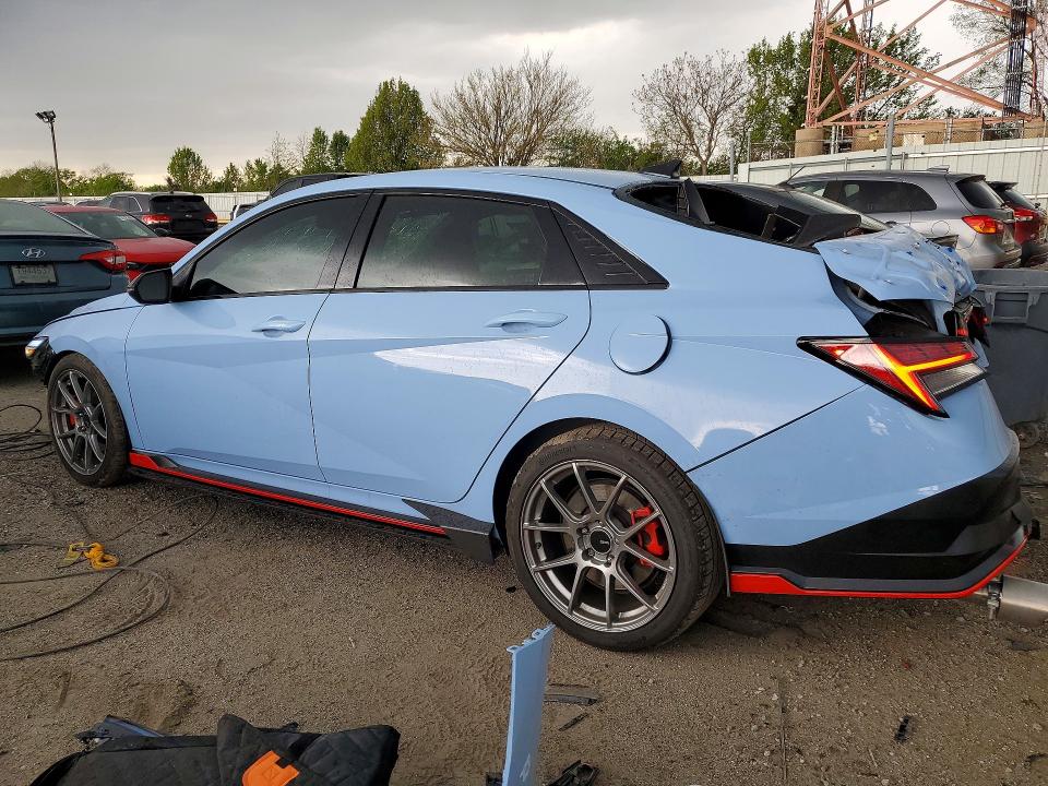 50743066 :رقم المزاد ، KMHLW4DK2SU024760 vin ، 2025 Hyundai Elantra N مزاد بيع